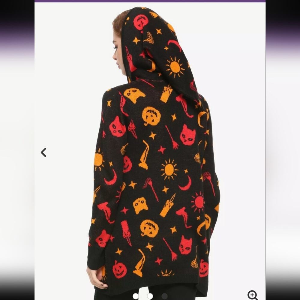 Hocus Pocus Her Universe Disney Danni Halloween Witch Cardigan/Costume Size Med - Picture 12 of 12